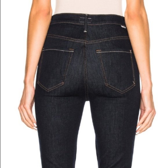 MOTHER The Looker Mid-rise Skinny Jeans 26 - Picture 2 of 4